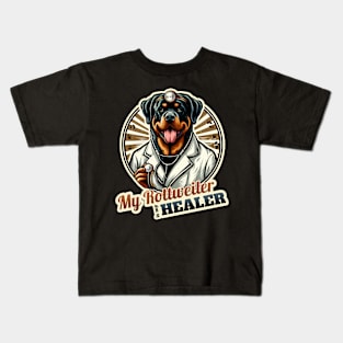 Doctor Rottweiler Kids T-Shirt